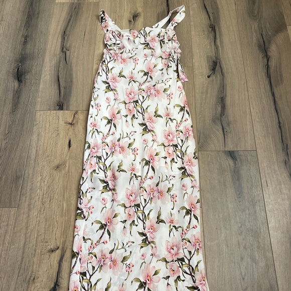 NEW Sofia The Label Forever Slip Midi Long Dress White Magnolia Size AU 8 US 4 - Picture 4 of 10